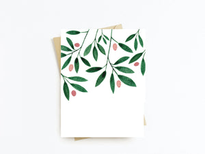 Leaves Greeting Card