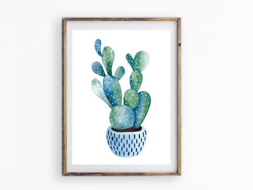 Cactus Print - 5x7